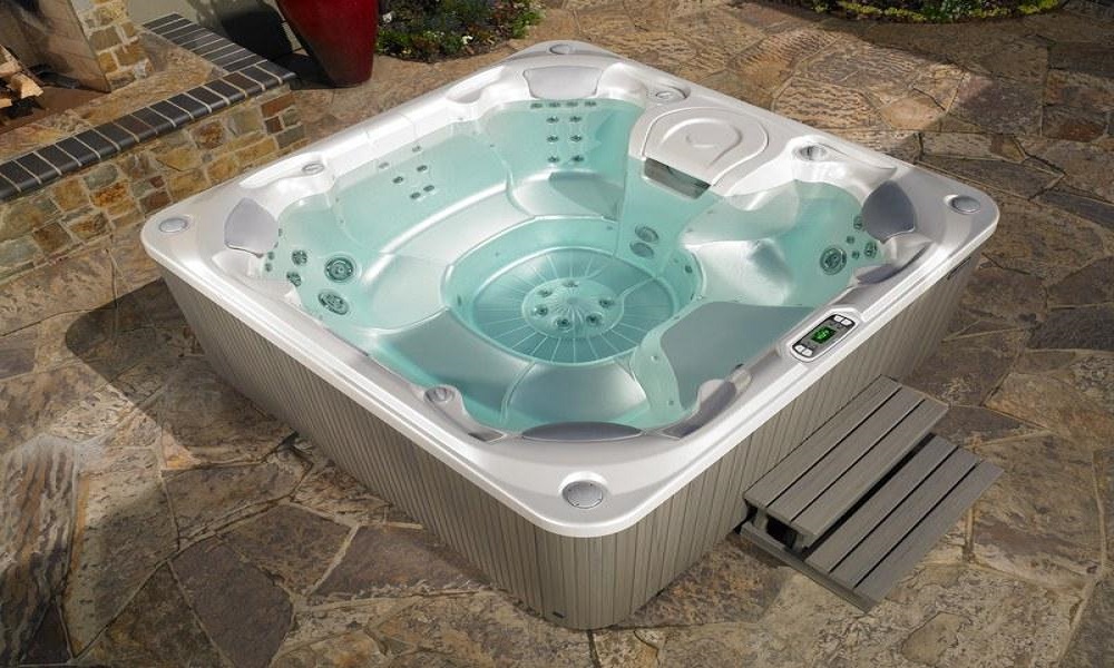 cabinet material hot tubs